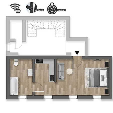 Little - Ruhig & Im Zentrum Gelegen- Perfekt Fuer Solo Reisende, Paare Oder Businessgaeste 3rd Floor Апартаменты